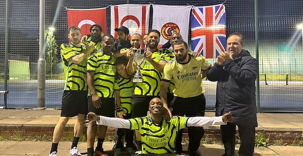 İngiltere Türk Toplumu Futbol Federasyonu Veteran kupası şampiyonları belli oldu