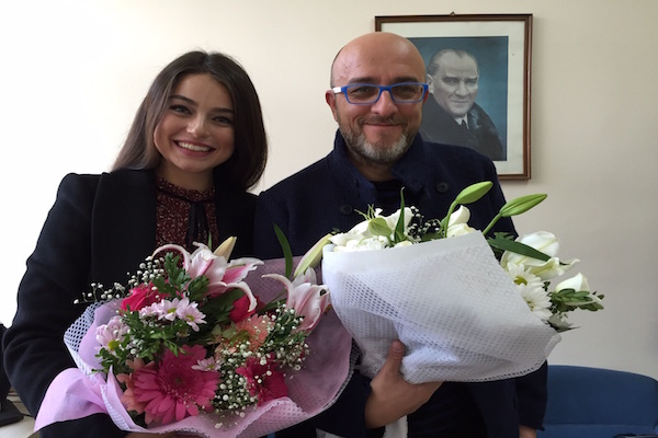 Ayça Ayşin Turan İstanbul Üniversitesinde Söyleşiye Katıldı